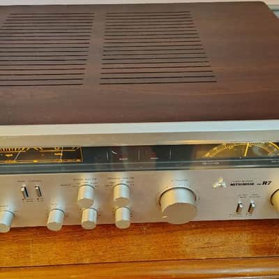 Mitsubishi DA R7 stereo receiver in very good condition, serviced - 1980's image 2