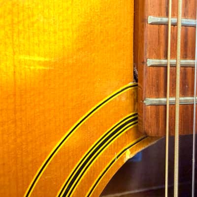 Epiphone FT-160 Texan-12 MIJ 12-String Acoustic Guitar w/ OHSC - Professionally Repaired 1972–1975 production image 4