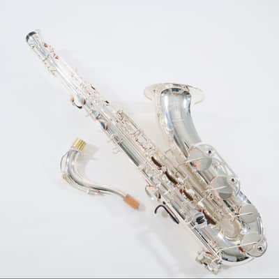 Yamaha YTS-62IIIS Professional Tenor sax with extra Custom V neck - Silver-Plated image 2