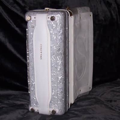 Siwa & Figli Super Quattro Artist "White Star" Accordion image 5