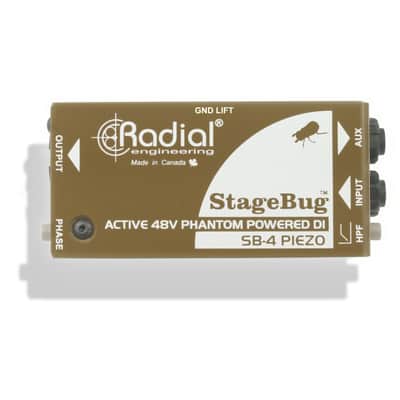 Radial StageBug SB-4 Piezo aktive DI Box - DI Box image 1