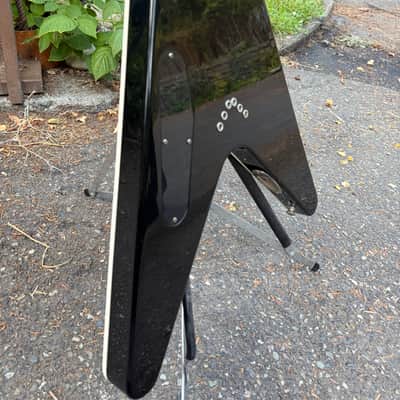 Gibson Custom Shop Dave Mustaine Signature Flying V EXP 2022 - Ebony VOS image 7