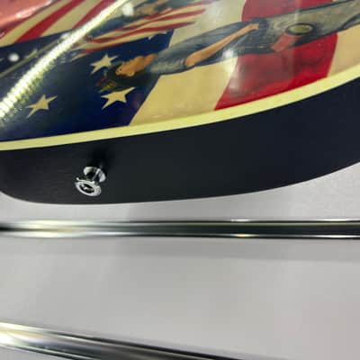 #104/125 Fireman's 9/11 NYC New York City Tribute 2002 Schecter Custom Diamond Series Acoustic image 16