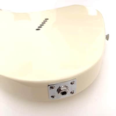 Squier Telecaster Body - Olympic White - extra pickguard image 8