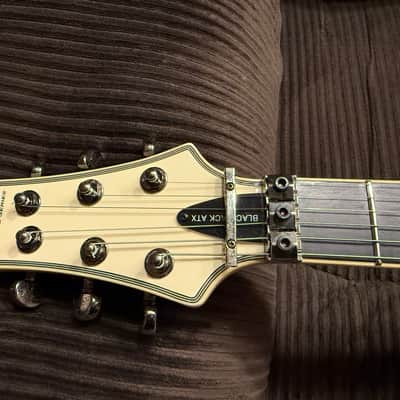 Schecter Blackjack ATX C-1 FR Aged White Guitar *SUPER BLACK EBONY FINGERBOARD* (Made In Korea) image 2