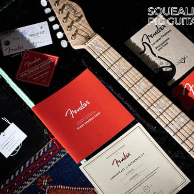FENDER USA FSR Parallel Universe II Magico Telecaster "Trans Surf Green + Maple" (2020) image 3