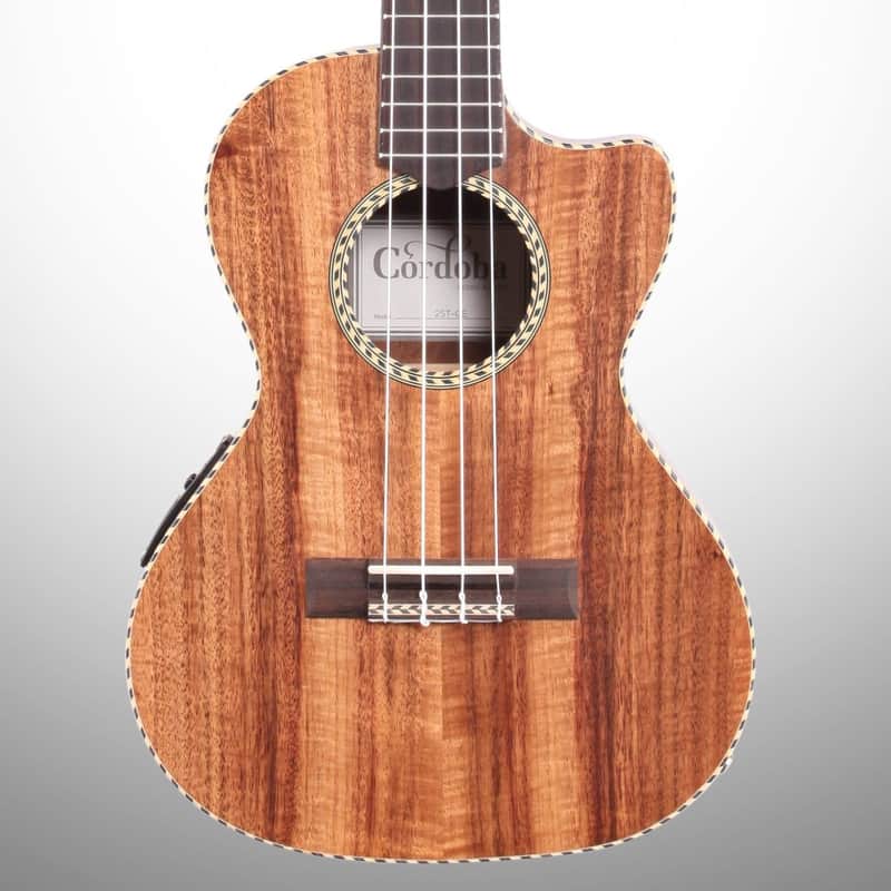 Cordoba 25T-CE Tenor Acoustic Electric Ukulele image 1