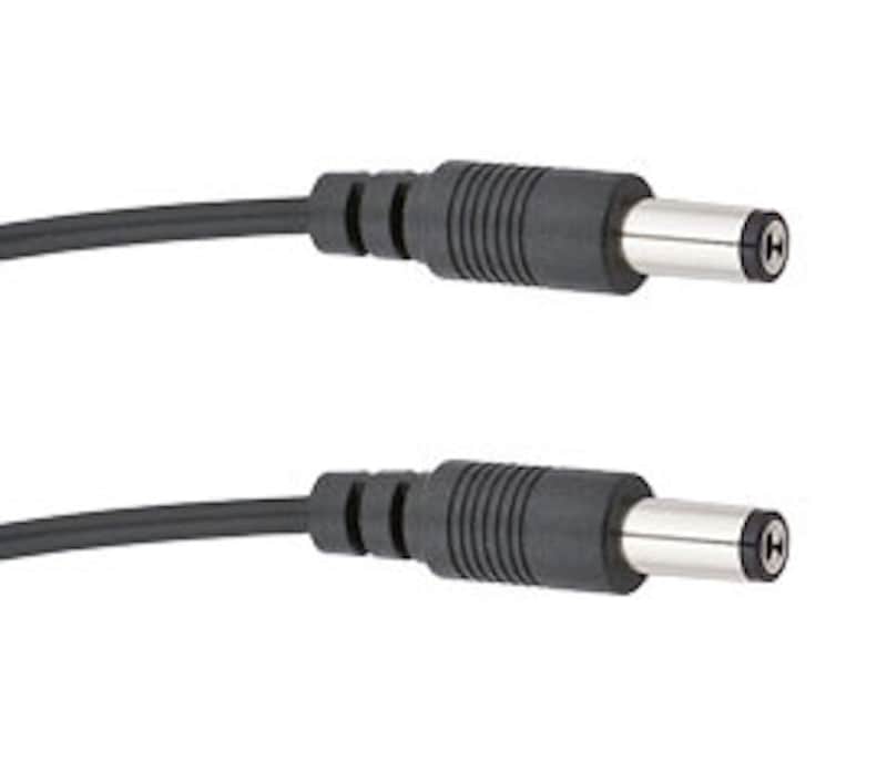 Voodoo Labs 2.1mm Standard Polarity Barrel, Both Ends Straight -18" image 1