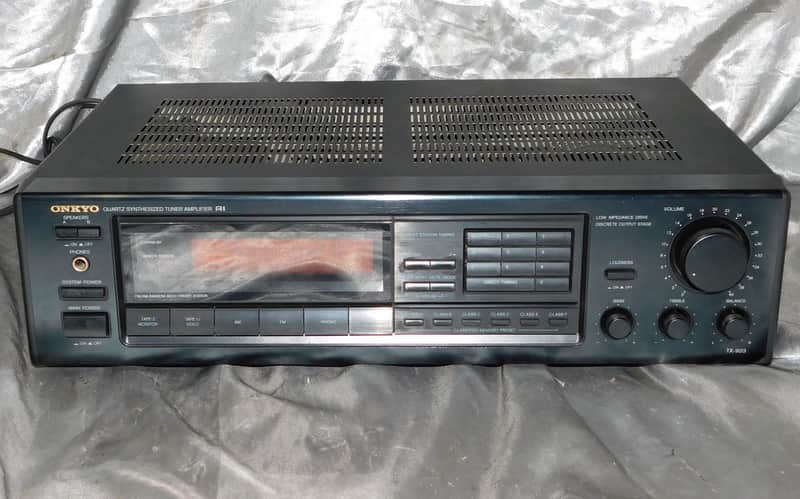 Onkyo TX-903 stereo only receiver with phono stage image 1