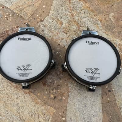 TWO PACK Roland PD-85 BK Dual Mesh V Drum Pad PD85 PD-85bk image 1