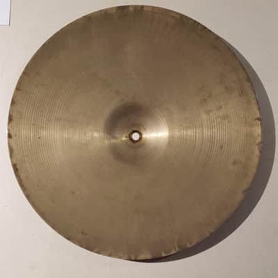 Zildjian 15" A. Zildjian Small Stamp Hi-Hat Cymbals (Pair) 1957 - 1960 - Traditional image 10