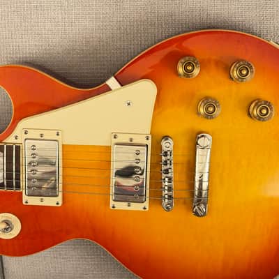 Epiphone "Inspired by Gibson Custom" '60 Les Paul Standard 2025 - Present - Washed Cherry Sunburst image 5