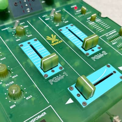 Vestax PMC-005A MKⅡ Blue Translucent DJ Mixer | Reverb