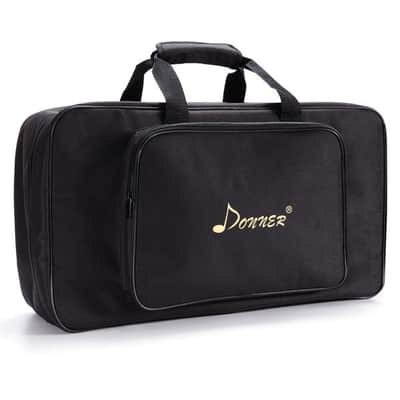 Guitar Pedal Board Case Aluminum Pedalboard 20'' x 11.4'' x 4'’ with Bag Soft Case Bundle image 6