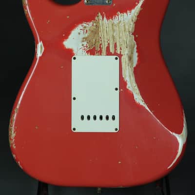 Fender Custom Shop 1957 Stratocaster Heavy Relic - Faded Fiesta Red image 3