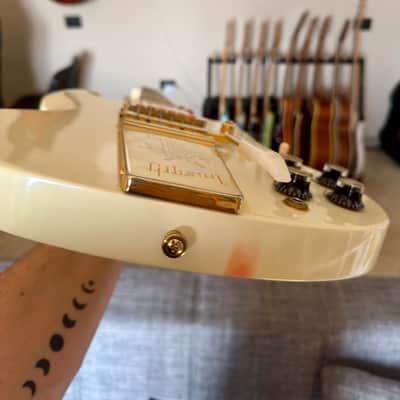 Gibson Custom Shop 1963 Les Paul Sg Custom Reissue w/Maestro Vibrola 1963 - Classic White image 6