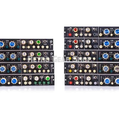 Auditronics 501 Channel Strip Preamp EQ Modules Vintage Rare Pre Equalizer as-is x4 channels image 2
