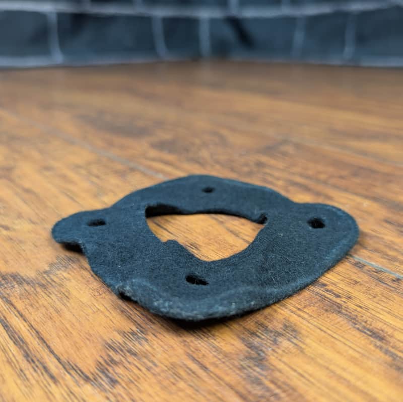 Tama Vintage 80s Bass Drum Mount Felt - Black image 1