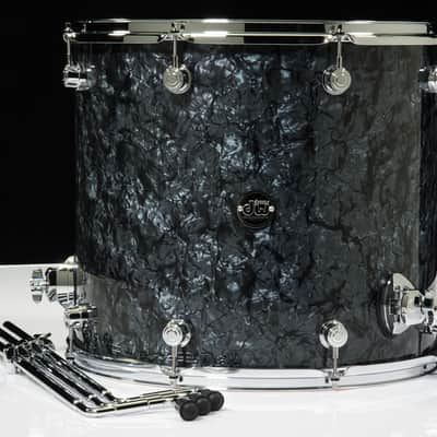 DW Performance Series 16x18 Floor Tom - Black Diamond image 2