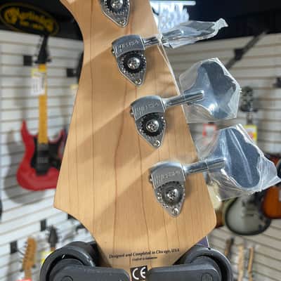 Lakland Skyline P style Vintage Bass - Three Tone Sunburst w/Rosewood Fretboard & PLEK*D #229 image 9