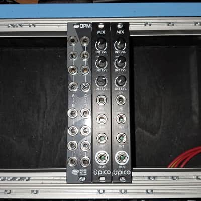 2X Erica Synths Pico Mixer Modules + Passive Multiple Module image 1