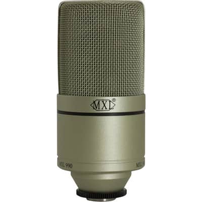 MXL 990 Large-Diaphragm Cardioid Condenser Microphone (Champagne) image 4