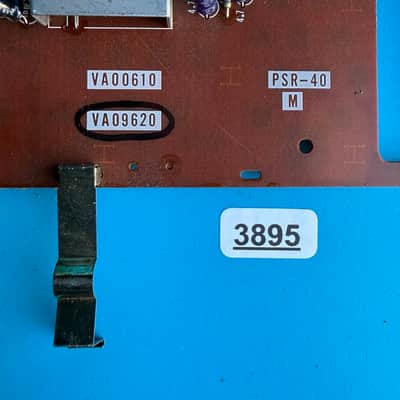 YAMAHA PSR-40 Keyboard Part: Main Motherboard Processor Board PCB [XA003] image 9