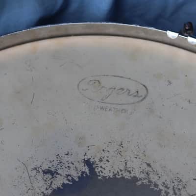 Rogers Banner snare 1950's - black image 6