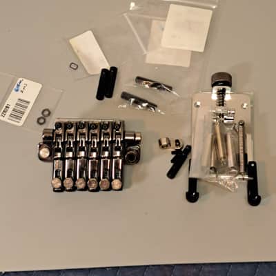 Ibanez Edge Zero II Tremolo System Floyd Rose Style Bridge 2000's - Cosmo Black - Plus Frame And Parts image 1