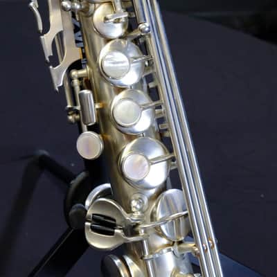 Rampone & Cazzani R1 Jazz Half-Curved Soprano Saxophone - Silver - 2003/J/AG image 7