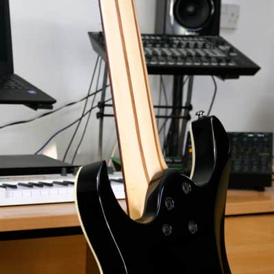 Ibanez RGIR28FE Iron Label 8 String Guitar Active EMG 808's 2013 w/ Hard case image 8
