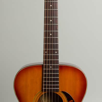 Immagine Guild  F-20 Flat Top Acoustic Guitar (1965), ser. #AG-195, molded black plastic hard shell case. - 8