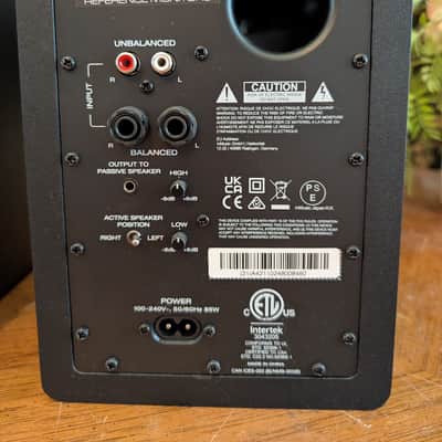 M-Audio BX-4 4.5" Active Studio Monitor (Pair) - MINT image 3
