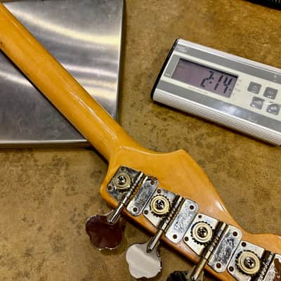 Vintage 1978 / 1979 Fender Precision Bass Neck - Rosewood Fingerboard - Original Open-Gear Tuners image 15