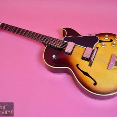 Vintage 1964 Gibson ES-175D - WIDE NUT, Original Sunburst Finish, Excellent Player, ES-175 image 3