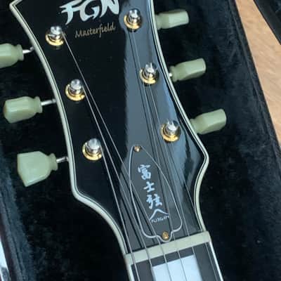 FGN MSA-HP Masterfield HH Semi-Hollow Body Black image 6