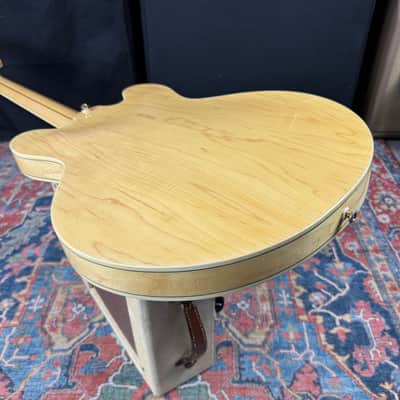 *VIDEO* Epiphone Sheraton II Semi-Hollow Body Natural w/Hard Case- 2008 image 17