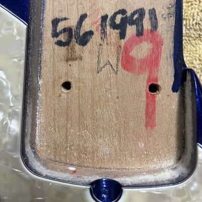 Fender Jazz Bass Body 2014 - Mystic Blue image 3