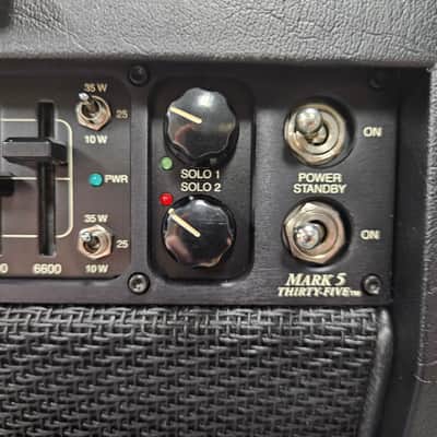 Mesa Boogie Mark Five 35 2-Channel 35-Watt All Tube 1x12" Guitar Combo image 6