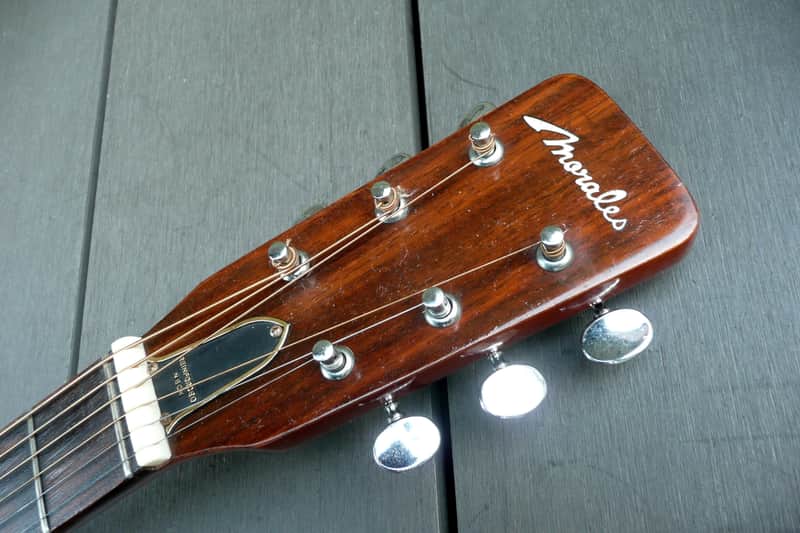 Morales MF-120 000 size falk guitar '70 Natural | Reverb