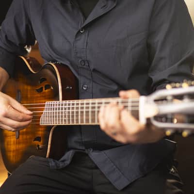 Ortega RTPDLX-ACA TourPlayer Series Solid Okoume Body Slim Neck Nylon 6-String Acoustic-Electric Guitar w/Gig Bag image 19