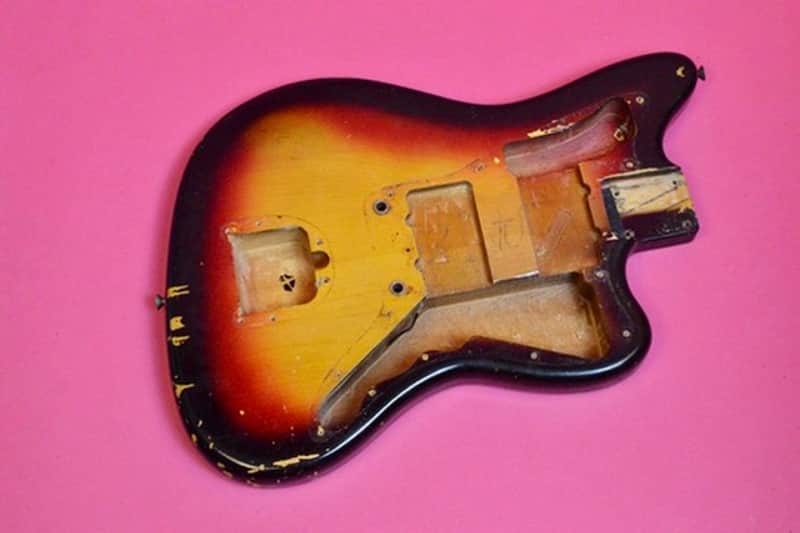 Vintage 1963 Fender Jazzmaster Body - Original Finish, No Overspray - 4lbs - Killer PRE-CBS Project! image 1