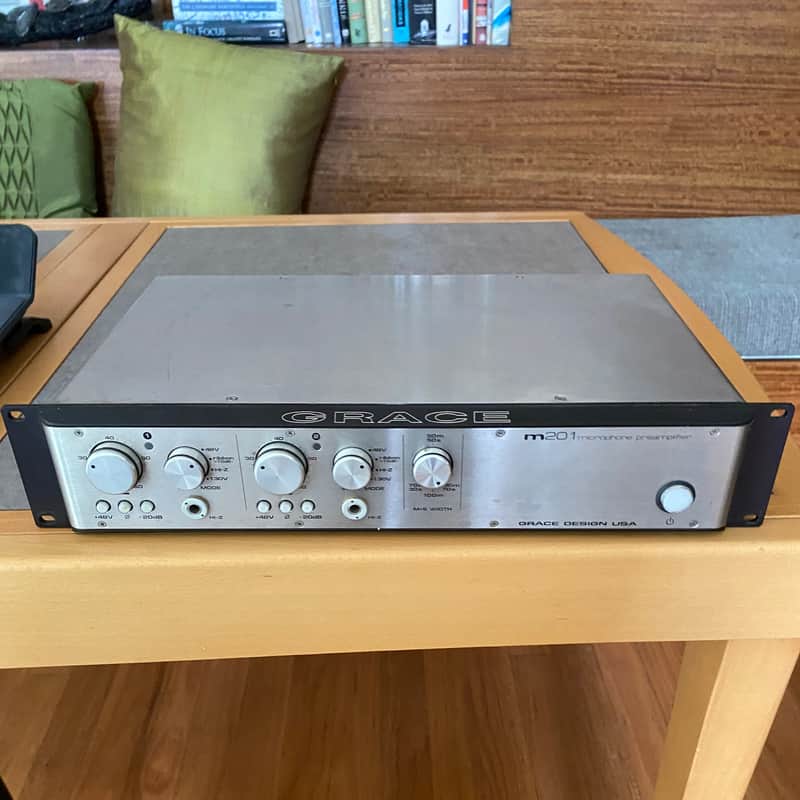 Grace Design m201 2-Channel Microphone Preamplifier 2005 - 2018 - Silver image 1