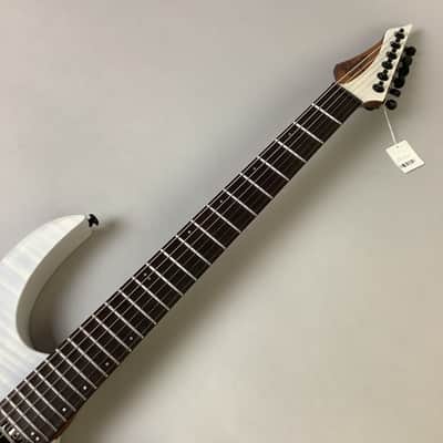 Balaguer Guitars Diablo Standard with Hipshot Hardtail Bridge - Satin Trans White image 3