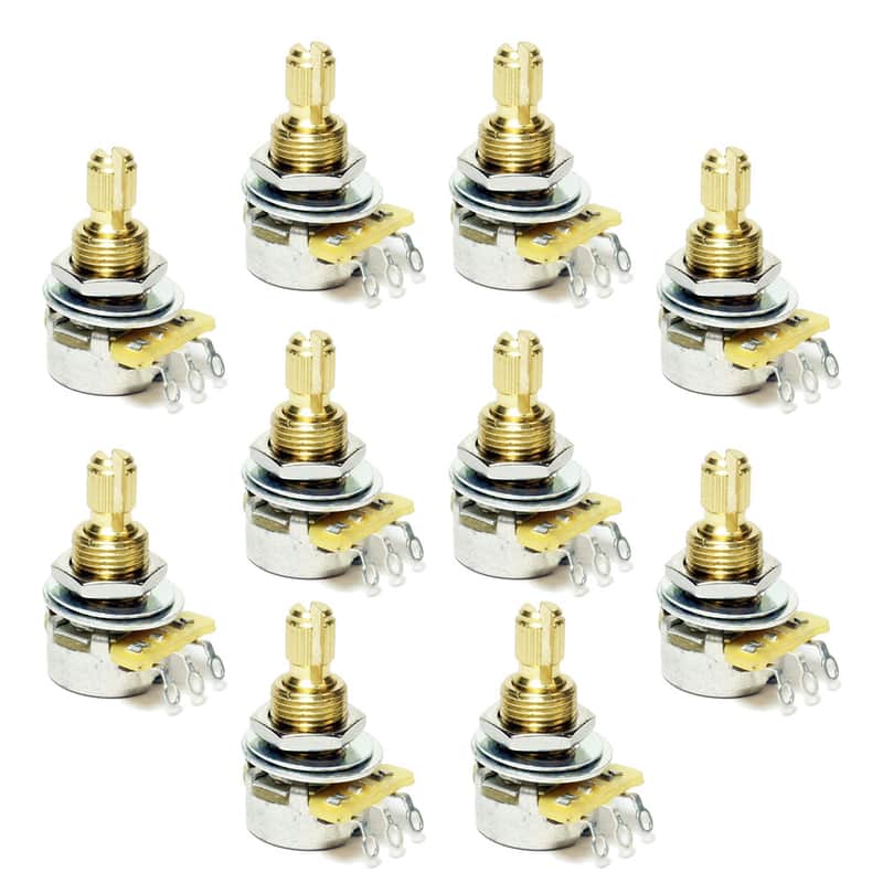 CTS 500k Audio MINI Potentiometers Volume Tone Pot (Bulk Lot of 10) image 1