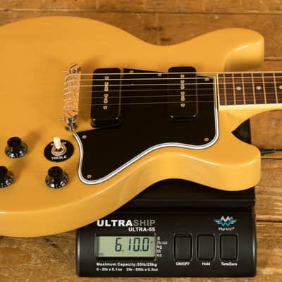 Epiphone Inspired by Gibson Les Paul Special Double Cut - TV Yellow image 8