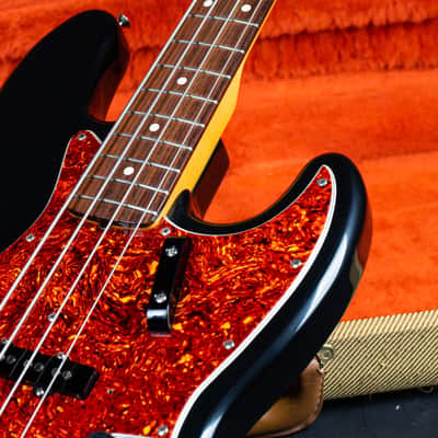 Fender Jazz Bass 62 Stack Knob Reissue ! 1992 - Black image 10