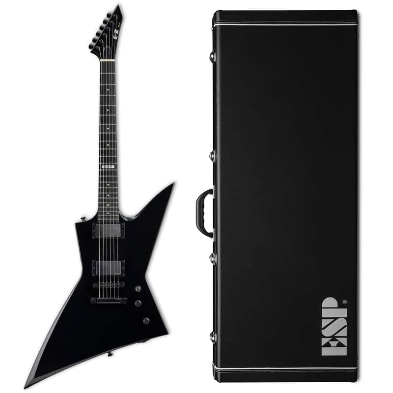ESP E-II EX NT Black Electric Guitar + Hard Case - Made in Japan B-Stock image 1