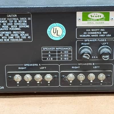 Vintage Scott 320R Stereo Receiver – AS-IS Parts/Repair image 14