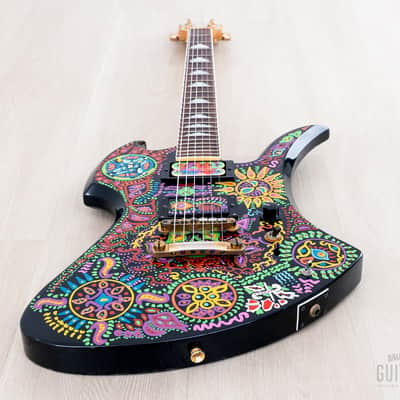 2000s Fernandes Mockingbird Hide Signature MG-120X, Graphic on